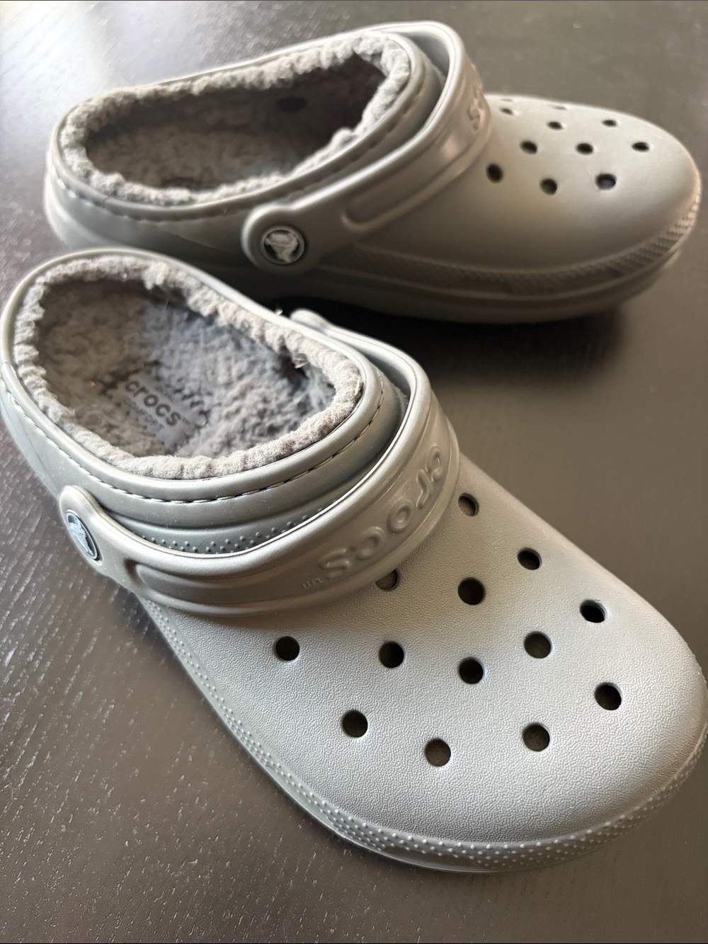 CROCS Kids Fuzz Lined Clog